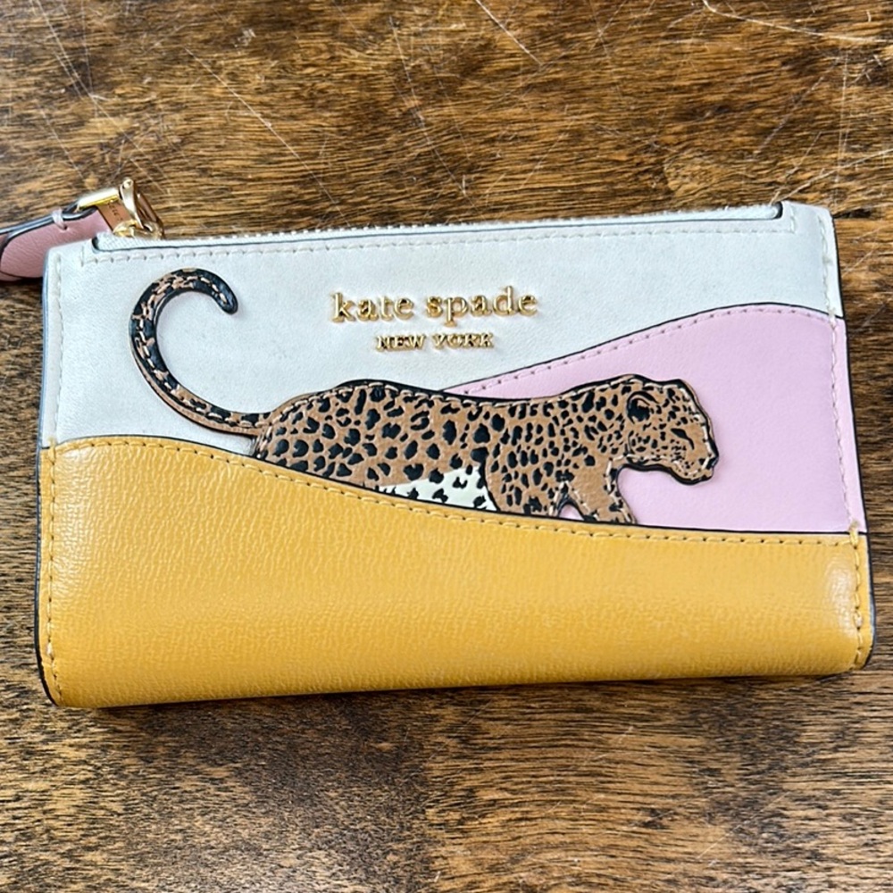 Kate‎ Spade Leopard Wallet - Picture 2 of 16